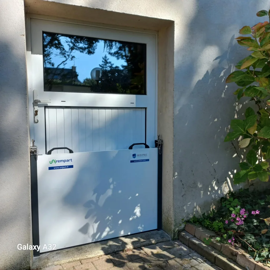 Protection Fortéos sur une porte d’habitation